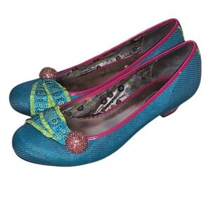 Poetic License Danty Doll Design Asylum Stacked Heel London Jeweled Expression